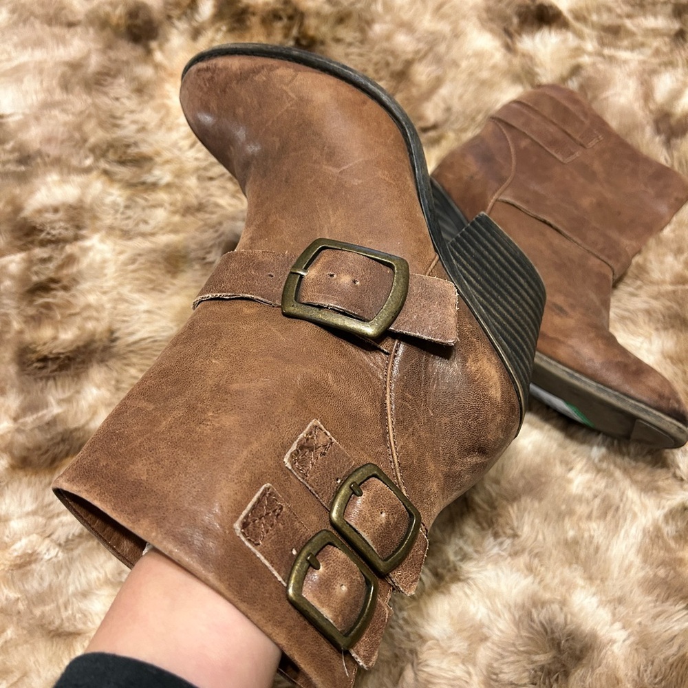3/$10 🏷️ *LAST CHANCE!*  Lucky Brand Ankle Boots with Buckle - Picture 7 of 14